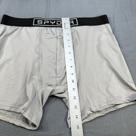 Spyder Men's Size Large Brief Boxer Silver New Without Tags - Picture 6 of 8